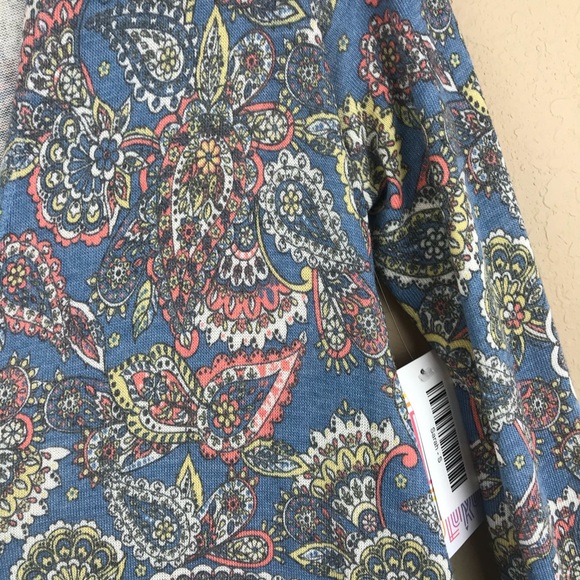 NWT Lularoe Paisley Print Sarah Duster Cardigan: S - Picture 5 of 11